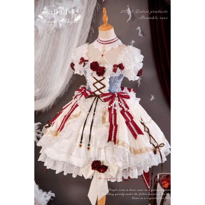 Bramble Rose Snow Angel One Piece FS(Reservation/Full Payment Without Shipping)